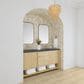 James Martin Vanities Marigot Single 72" Double Vanity in Sun-washed Oak with 3 cm Charcoal Soapstone Quartz Top, , large