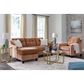 Ashley Amity Bay Stationary Queen Sofa Chaise Sleeper in Clay, , large