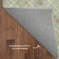 Dalyn Rug Company Soft Essentials Plaid Celery 9" x 12" Indoor/Outdoor Area Rug, , large