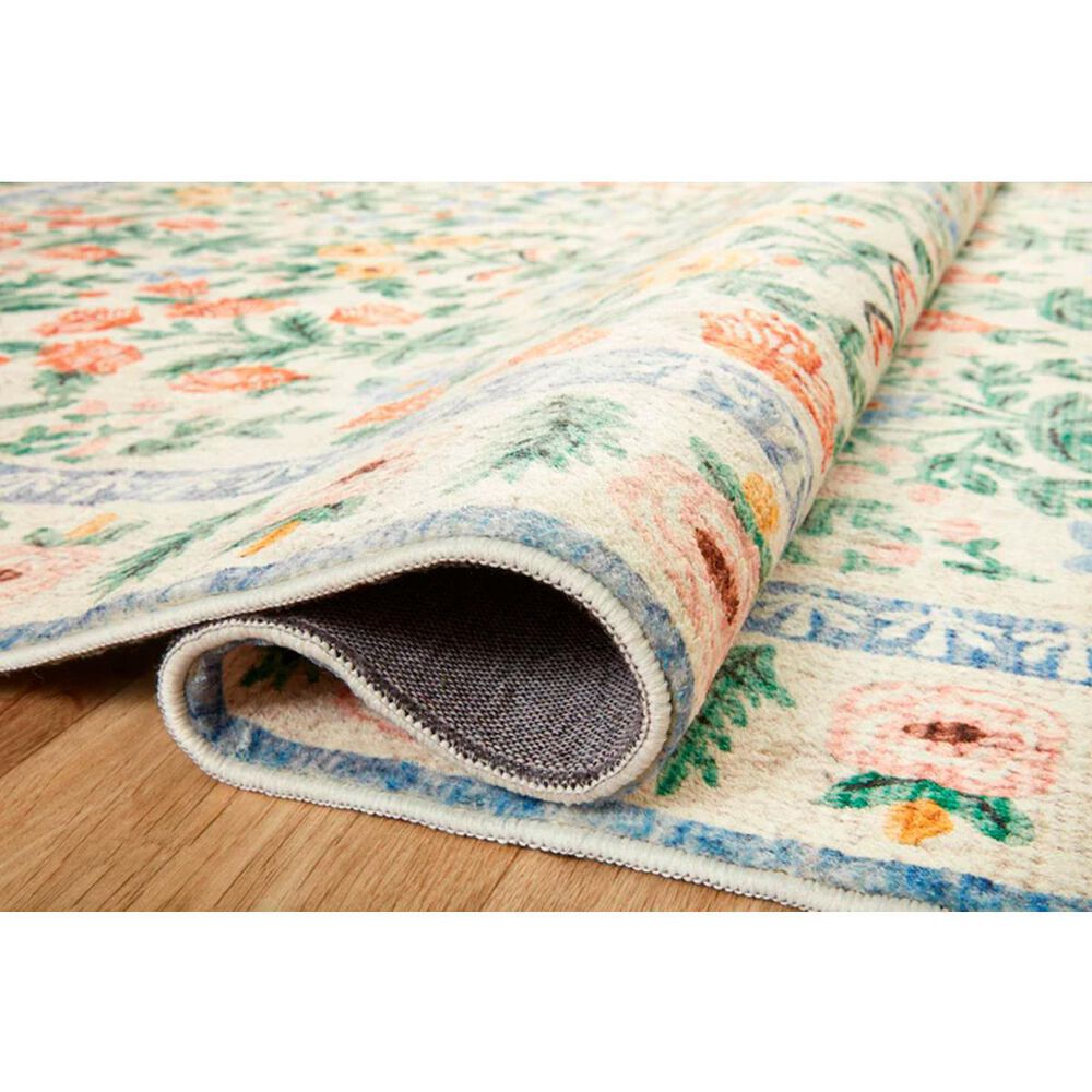 Loloi Rifle Paper Co. x Loloi Eden Mughal Garden Cream 5&#39;-0&quot; x 7&#39;-6&quot; Area Rug, , large