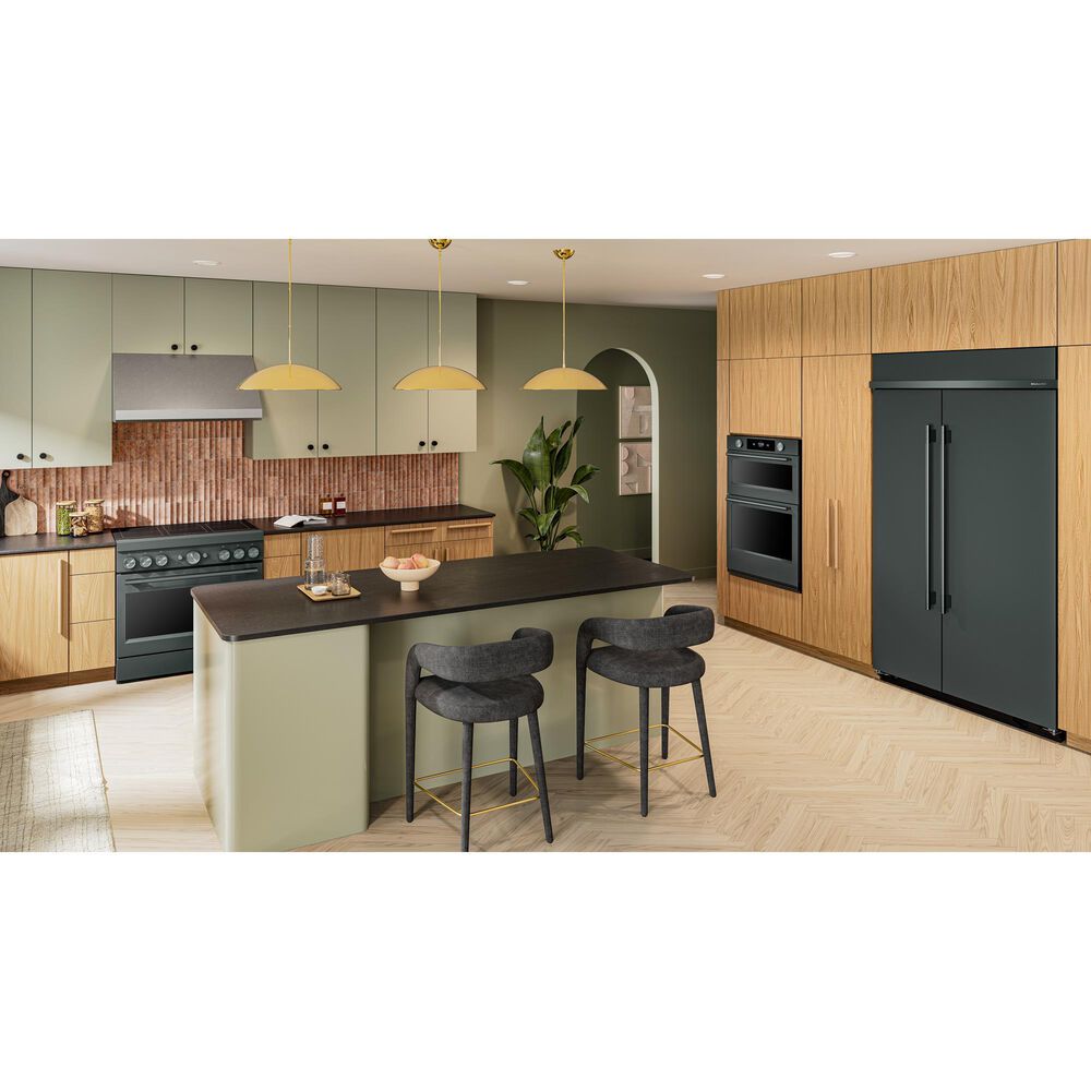 KitchenAid 5.1 Cu. Ft. Freestanding Commercial-Style Induction Range with Air Fry in Juniper, , large