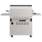 Thor Kitchen 4-Burner Freestanding Gas Grill in Stainless Steel, , large