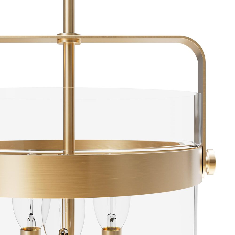 Hunter Karloff 12&quot; 3-Light Pendant in Alturas Gold, , large