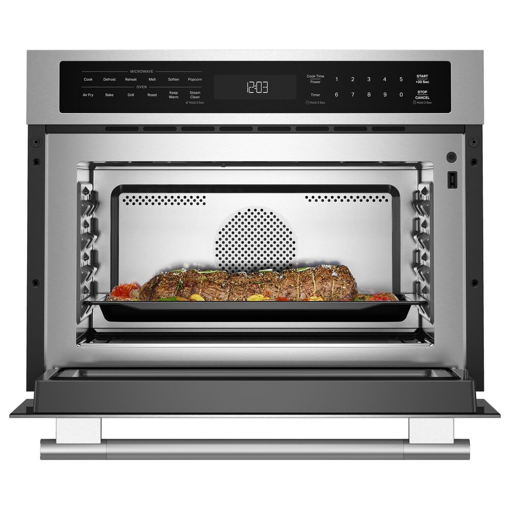 KitchenAid 1.8 Cu. Ft. More-In-One Convection Built-In Microwave Speed Oven in Stainless Steel, , large