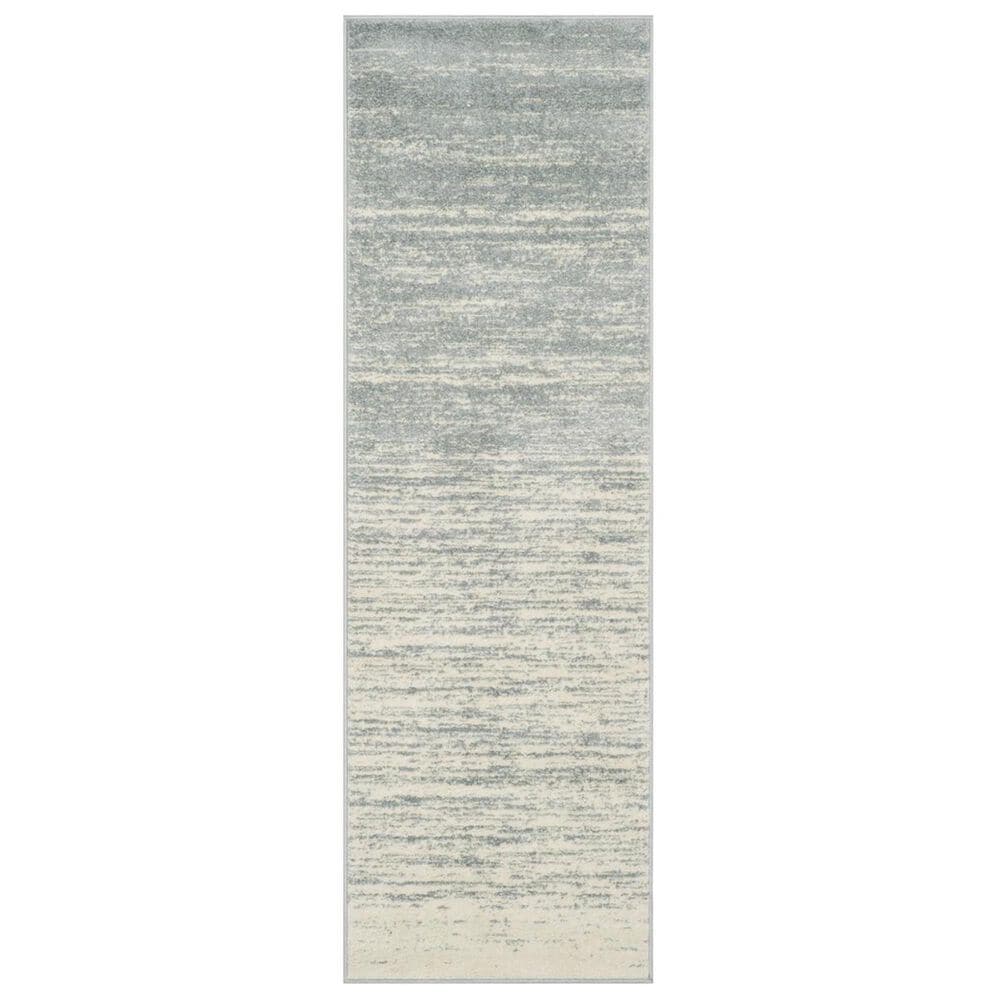 Safavieh Adirondack ADR113T 2&#39;6&quot; x 12&#39; Slate and Cream Runner, , large