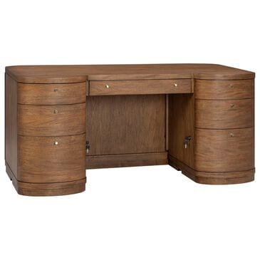 Riva Ridge Caden Executive Desk in Spiced Caramel, , large