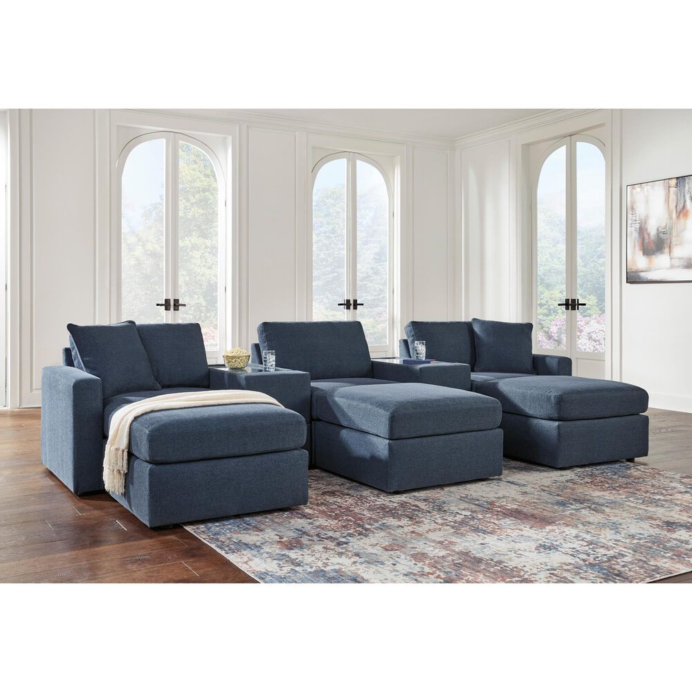Ashley Modmax Console with Storage in Ink, , large