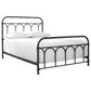 Ashley Nashburg Full Metal Slat Bed in Black, , large