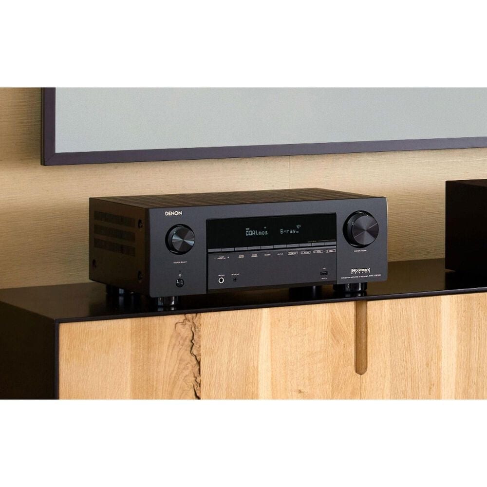 Denon 95W 7.2-Channel AV Receiver in Black, , large