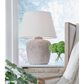Ashley Danry Table Lamp in Distressed Cream, , large