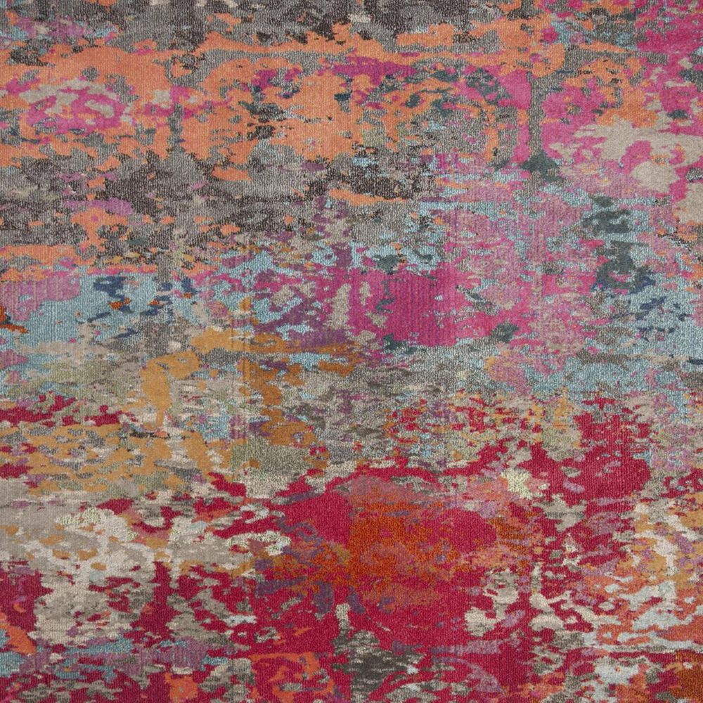 Safavieh Monaco MNC261R 4&#39; x 5&#39;7&quot; Fuchsia and Blue Area Rug, , large