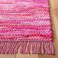 Safavieh Montauk  MTK251 6" Square Pink Area Rug, , large