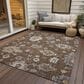Dalyn Rug Company Portico PO6 Chocolate 10" x 14" Area Rug, , large