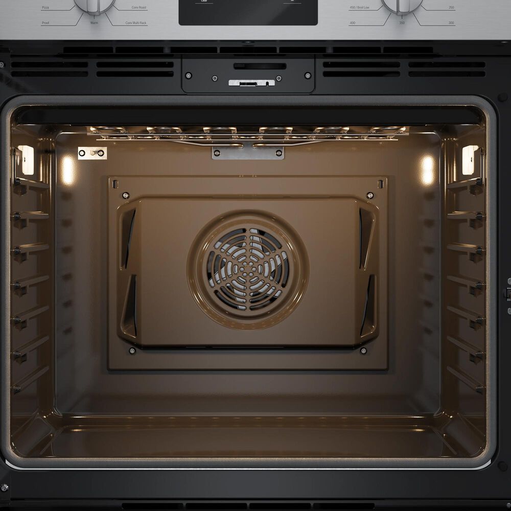 Bosch 500 Series 30&quot; Single Electric Wall Oven in Stainless Steel and Black, , large