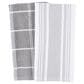 Harold Import 2-Piece Terry Kitchen Towel in Gray, , large