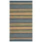 Safavieh Montauk 3" x 5" Blue and Orange Area Rug, , large