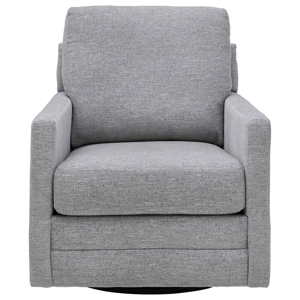 Ashley Freybourne Swivel Accent Chair in Pewter, , large