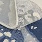 Feizy Clio 2"9" x 7"10" Blue and Beige Runner, , large