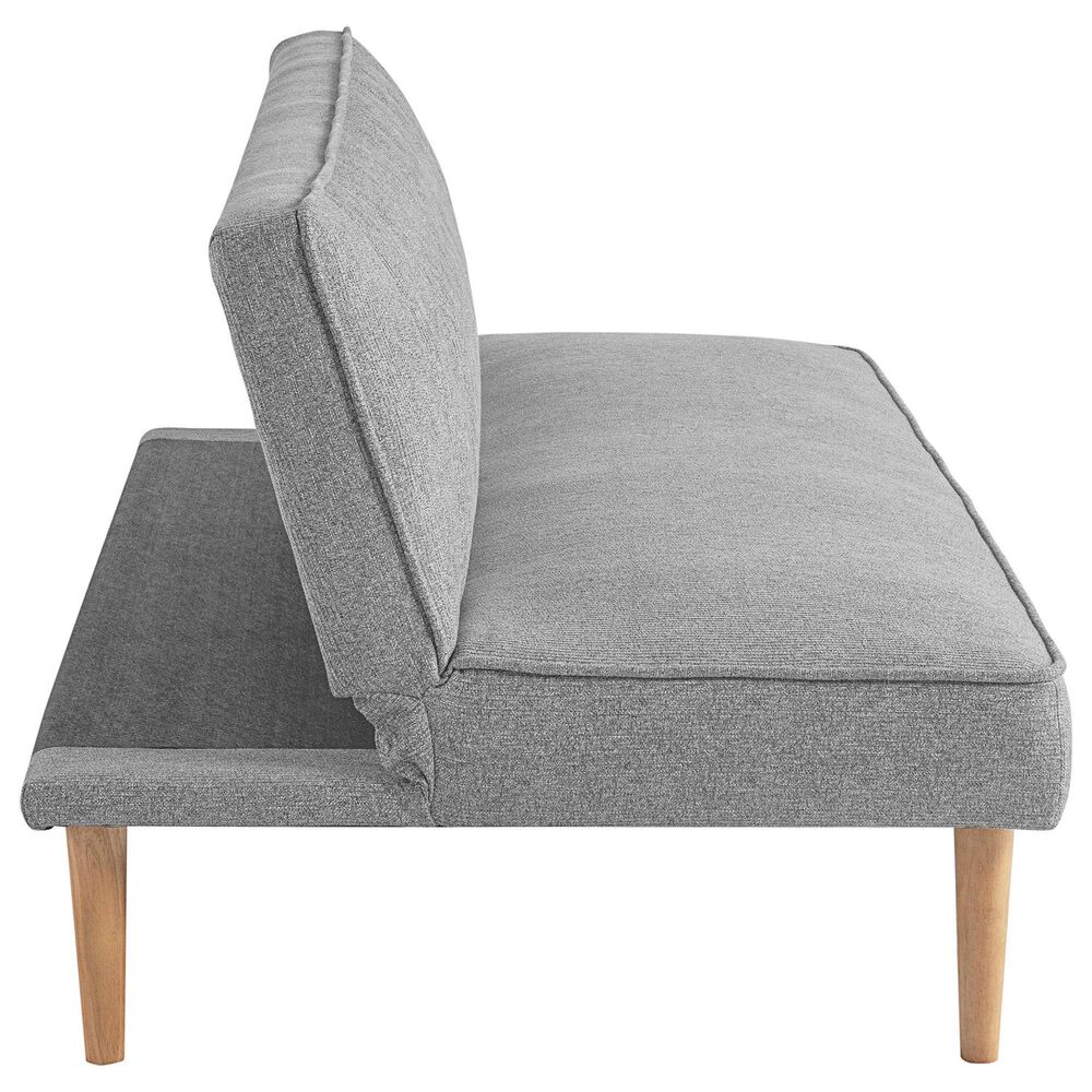 Lifestyle Solutions Salem Convertible Sofa in Light Gray, , large