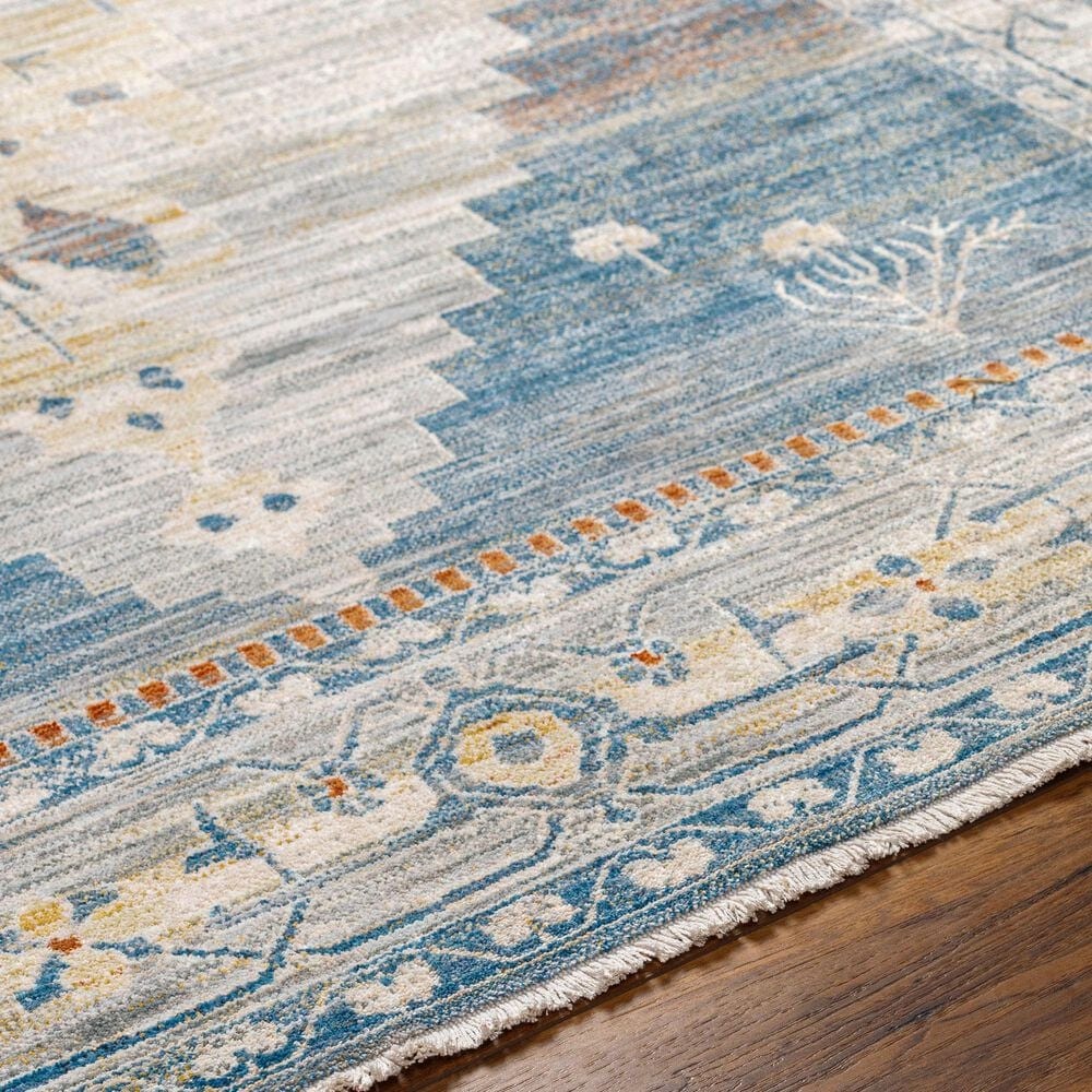 Surya Chicago CHG2303 3&#39;11&quot; x 5&#39;10&quot; Slate, Blue, Light Beige, Mustard, Brick Red, Taupe Area Rug, , large