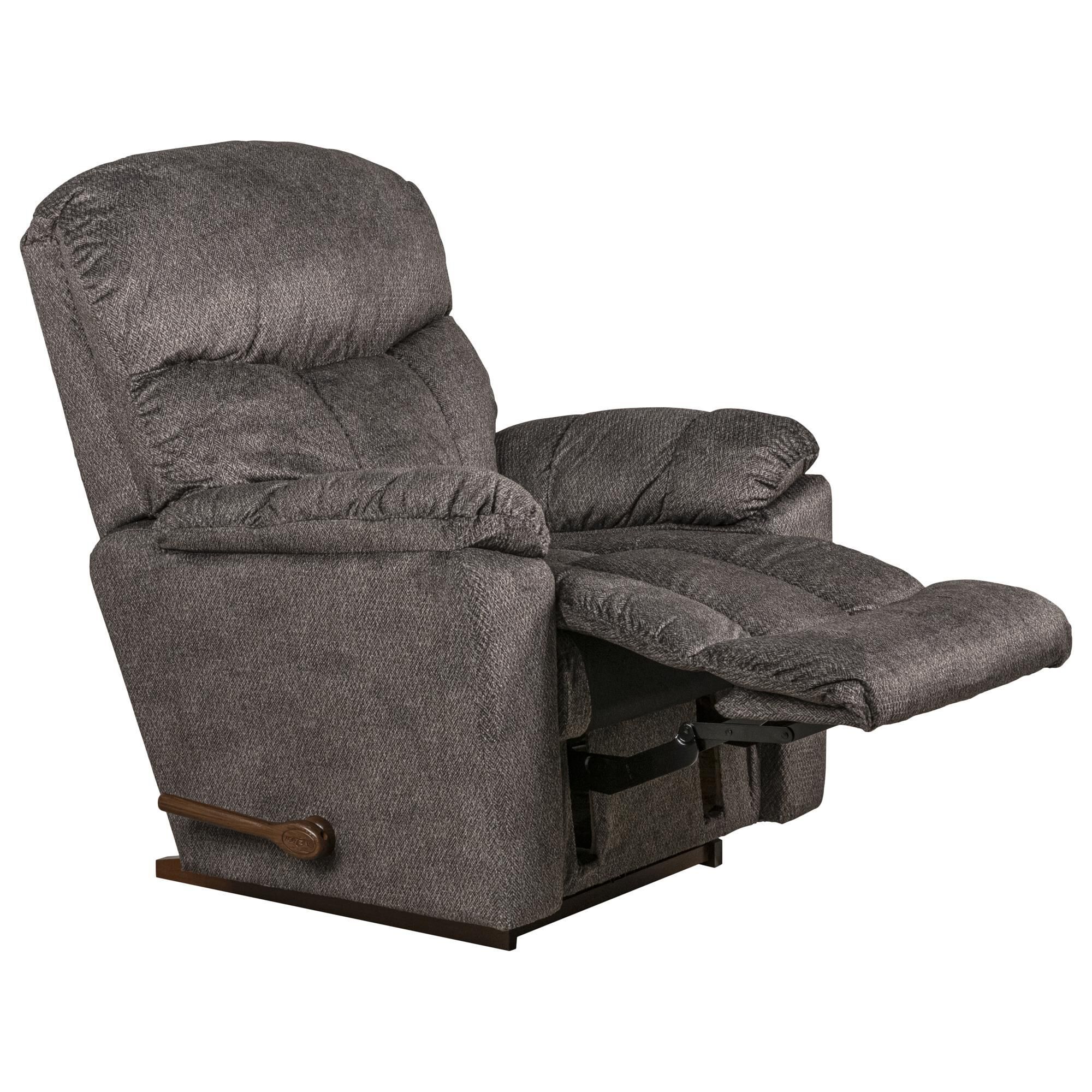 La-Z-Boy Morrison Manual Rocker Recliner in Silver