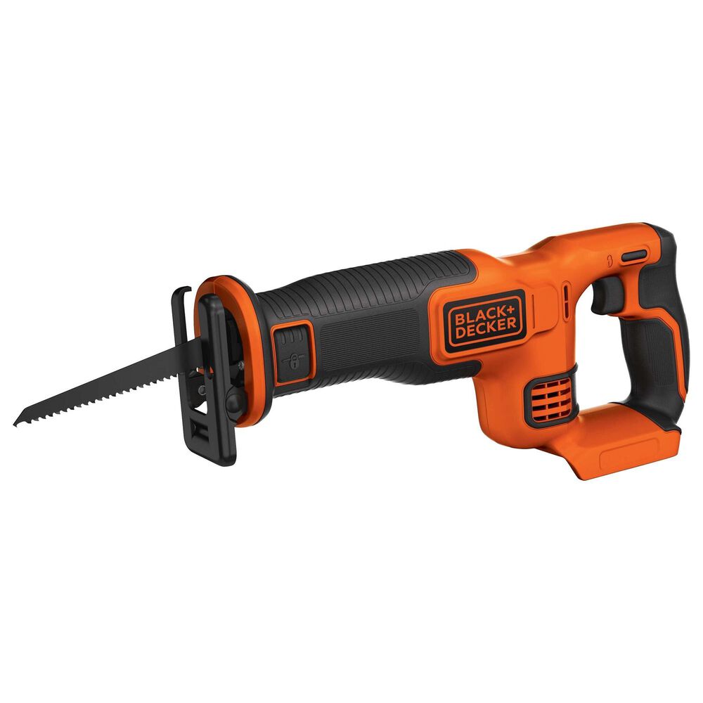 Black & Decker 20V Max Powerconnect 7/8" Cordless Reciprocating Saw in Black and Orange, , large