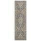 Dalyn Rug Company Hatay 2"3" x 7"6" Charcoal Runner, , large