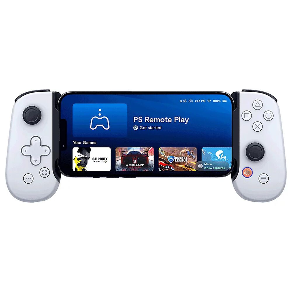 Backbone One - PlayStation Edition (Lightning) - Mobile Gaming Controller for iPhone - 2nd Gen - White, , large