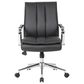 Presidential Seating Double Plush Task Chair with Padded Arms in Chrome, , large