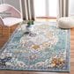 Safavieh Aria 5"1" x 7"6" Turquoise and Ivory Area Rug, , large