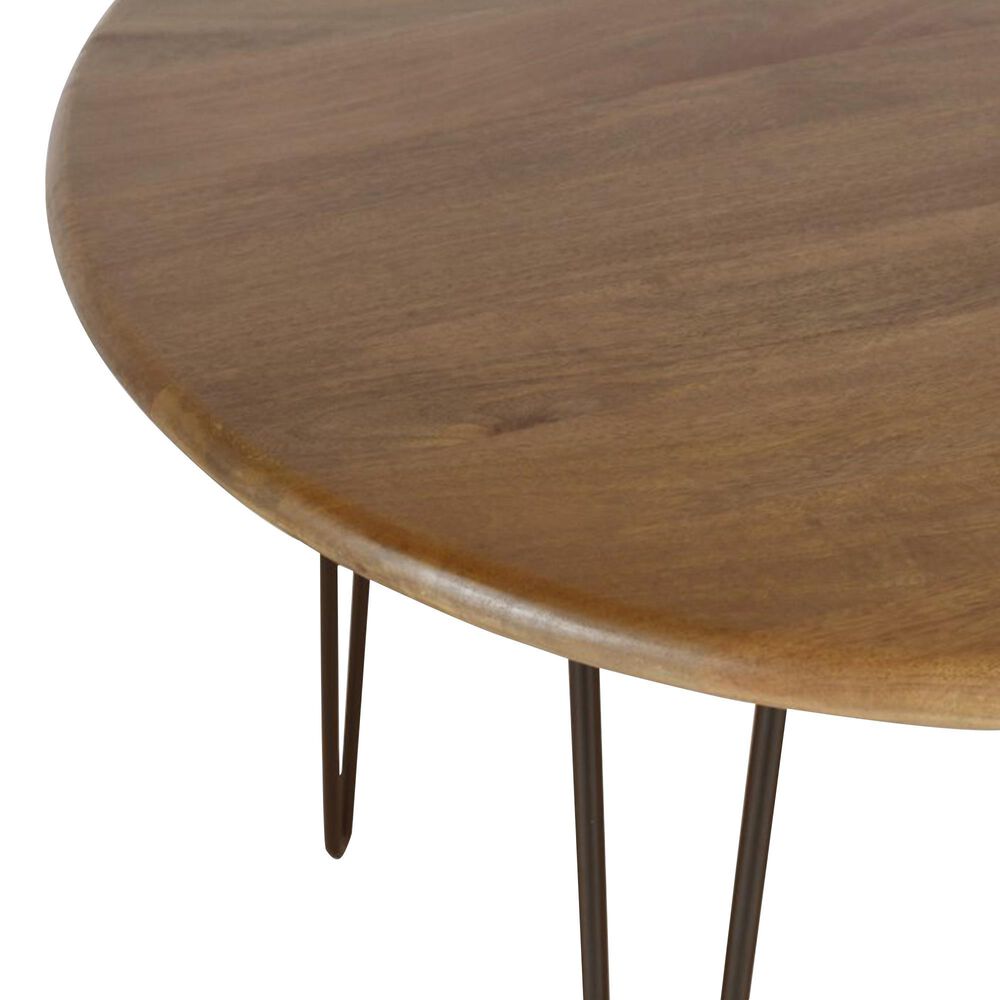 Waltham Urban Archive Brennan Dining Table in Golden and Black - Table Only, , large