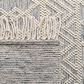 Safavieh Natura NAT353A 11" x 15" Ivory and Black Area Rug, , large