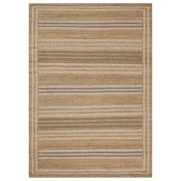 Chris Loves Julia x Loloi Judy 2"3" x 3"9" Natural and Dove Area Rug, , large