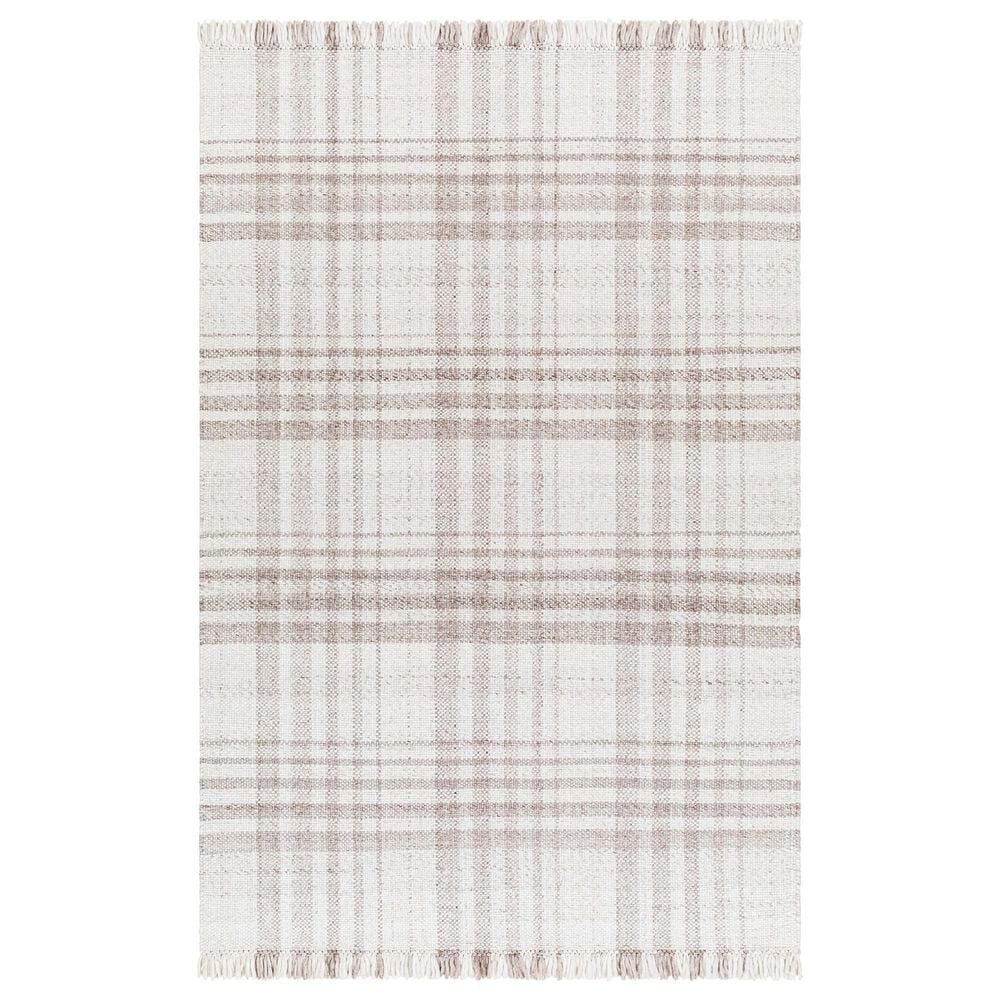 Surya Primrose 12" x 15" Light Grey, Taupe and Khaki Indoor/Outdoor Area Rug, , large