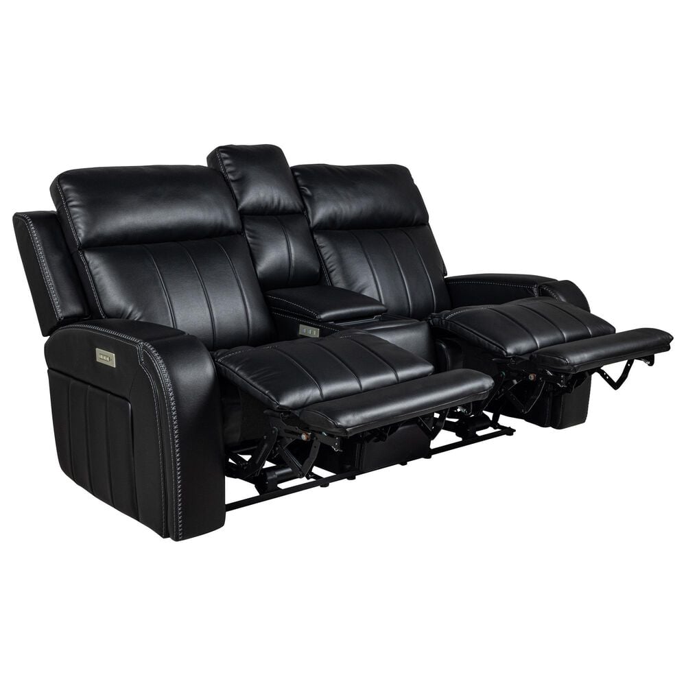 Palisade &amp; Co. Utopia Triple Power Reclining Loveseat in Eclipse, , large