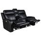 Palisade & Co. Utopia Triple Power Reclining Loveseat in Eclipse, , large