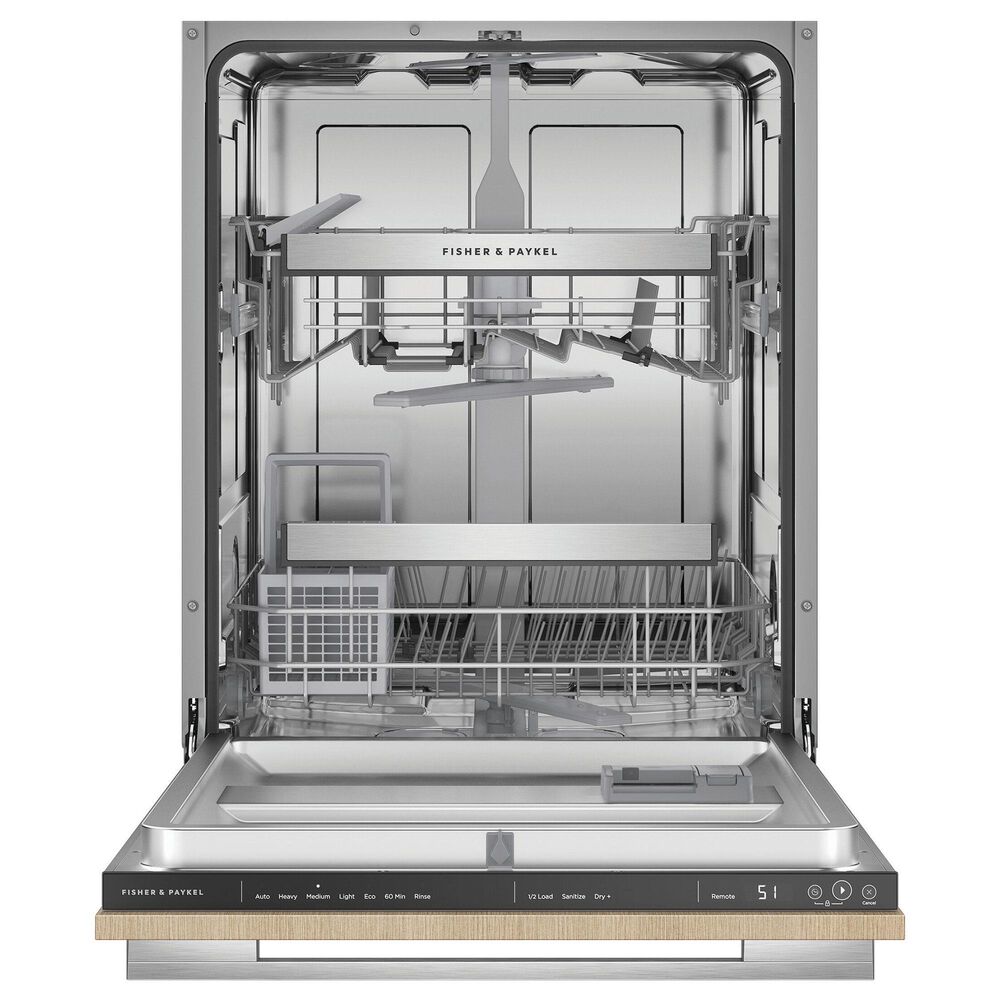 Fisher &amp; Paykel 24&quot; Built-In Bar Handle Dishwasher with 46 dBA in Panel Ready, , large