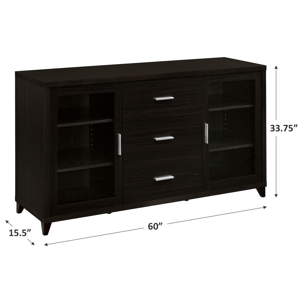 Pacific Landing TV Console in Cappuccino, , large