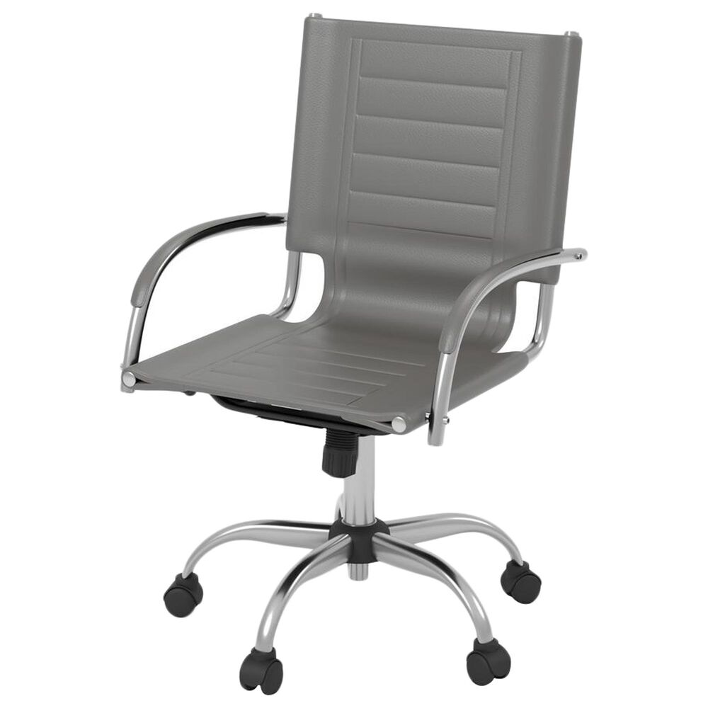 Furniture of America Schwartz Office Chair in Gray, , large