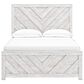 Ashley Cayboni Full Panel Bed in Whitewash, , large