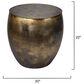 Jamie Young Arabella Side Table in Antique Brass, , large