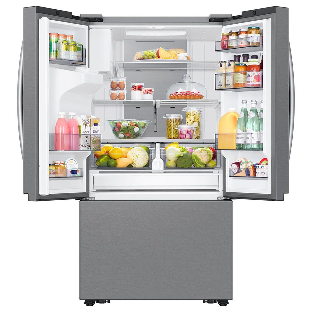 Samsung 26 Cu. Ft. Mega 3-Door French Door Refrigerator with Four Ice Types in Stainless Steel, , large