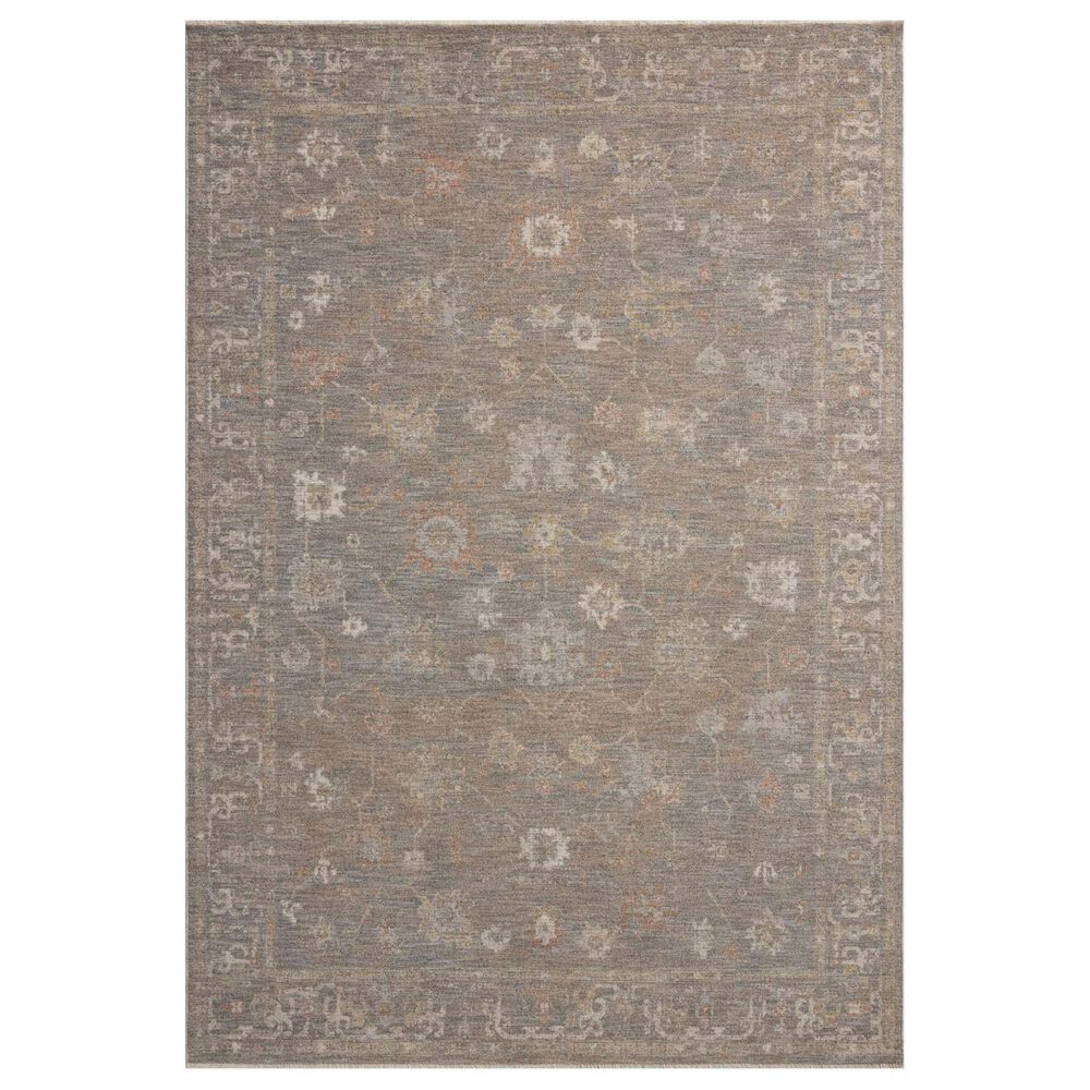 Loloi II Louisa 9"6" Round in Stone and Multicolor Area Rug, , large