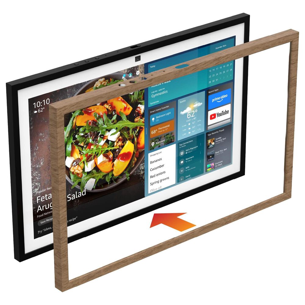 Amazon Frame for Echo Show 21 in Light Wood, , large