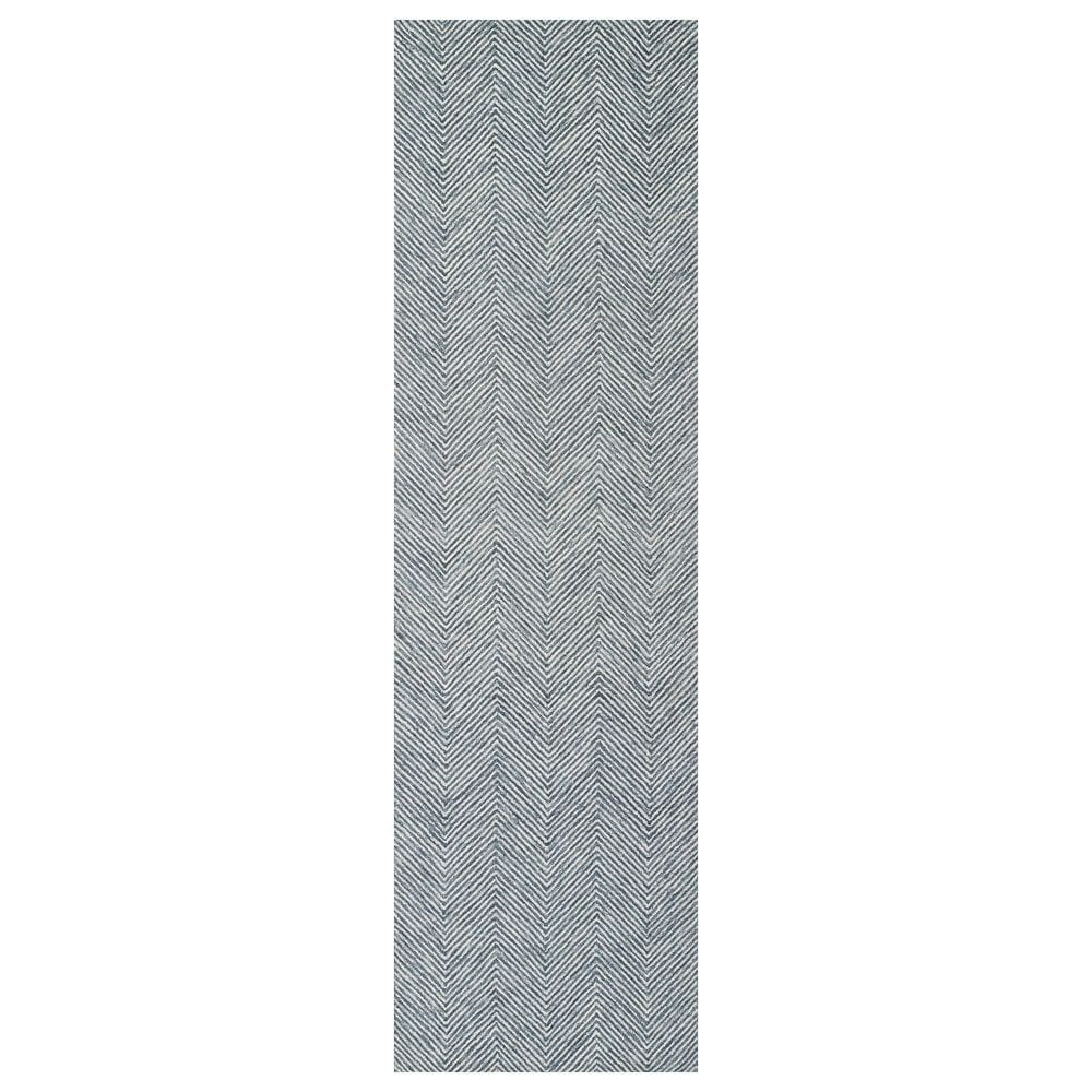 Momeni Charles 2"3" x 8" Denim Runner, , large