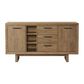 Hawthorne Furniture Landmark 66" Sideboard in Weathered Oak, , large