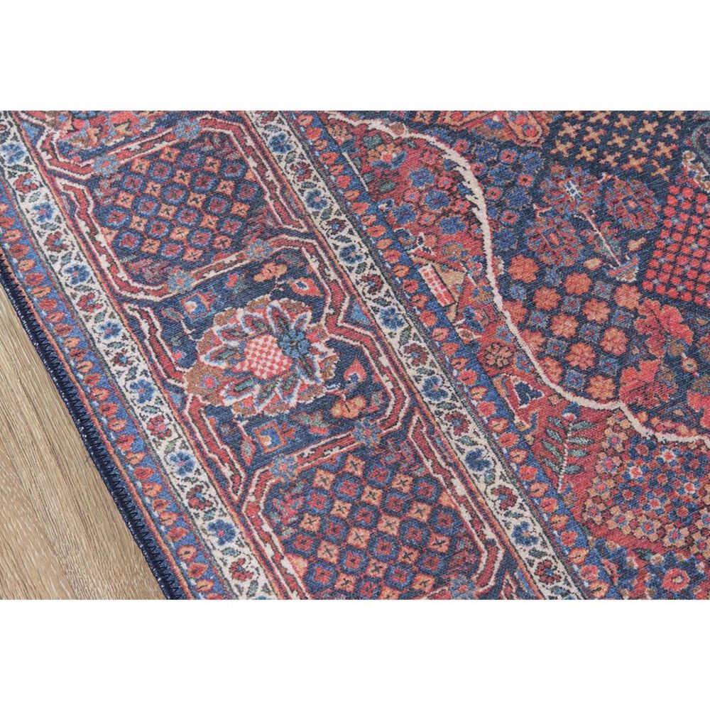 Momeni Afshar AFS-10 3&#39; x 5&#39; Navy Area Rug, , large