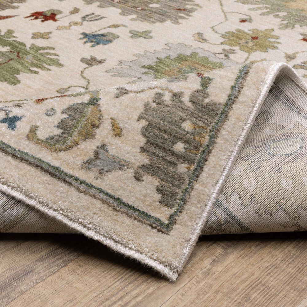 Oriental Weavers Eliana Ivory and Multicolor 2&#39;3&quot; x 7&#39;6&quot; Runner, , large
