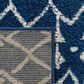Safavieh Tulum TUL270N 9" x 12" Navy and Ivory Area Rug, , large