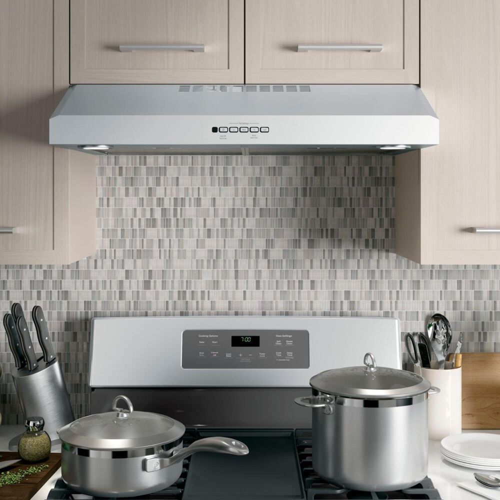 GE Appliances 30&quot; Under Cabinet Hood in Stainless Steel, , large